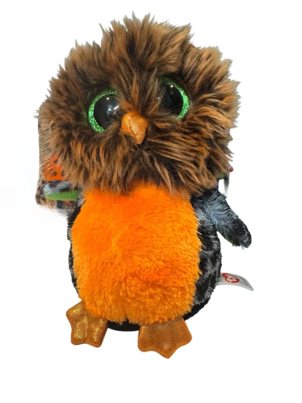 LUC ty halloween beanie babies boos Owl Pet Toy Set of 3 Plushies